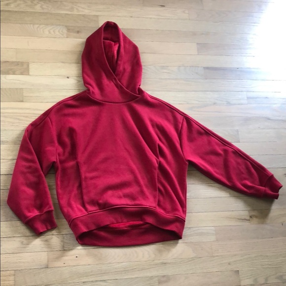 Athleta Red Hoodie - Picture 1 of 7
